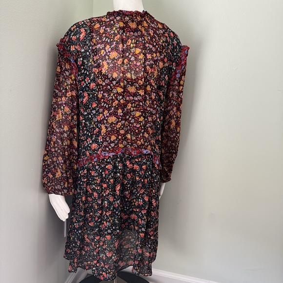 ANTHROPOLOGIE Helene Floral Tunic Dress small - Picture 13 of 13